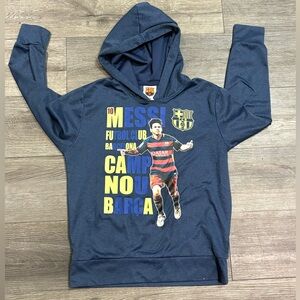 Youth Messi soccer hoodie size Large